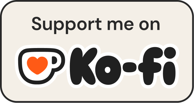 Bouton de don pour me supporter sur Ko-Fi